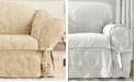 Sure Fit Matelasse Damask Slipcover Collection